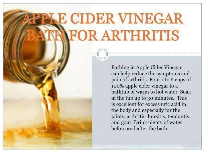 Apple cider vinegar for arthritis