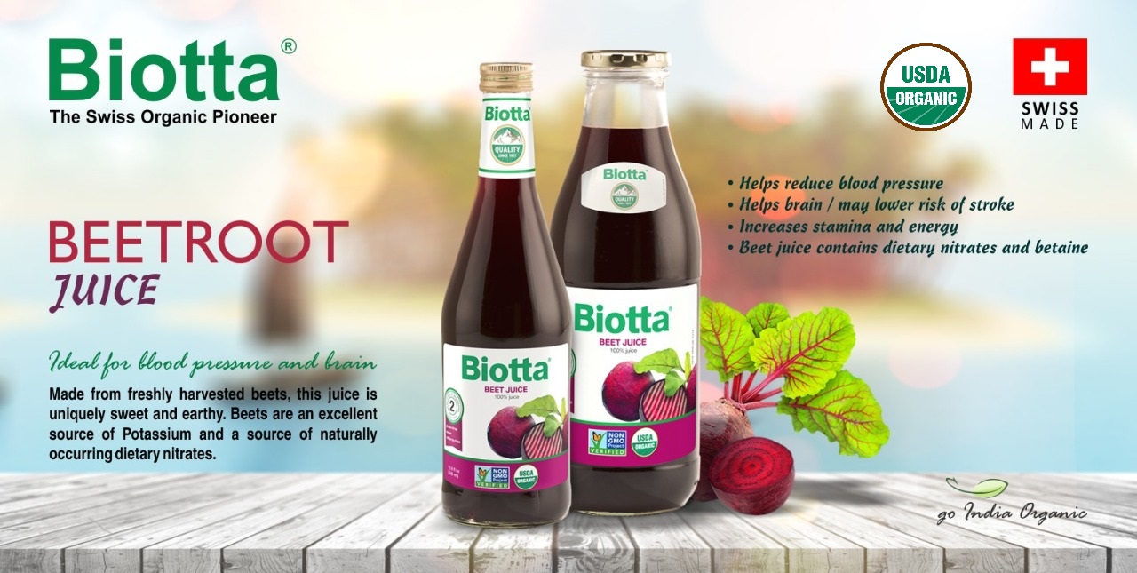 Health Benefits of Organic Beetroot Juice