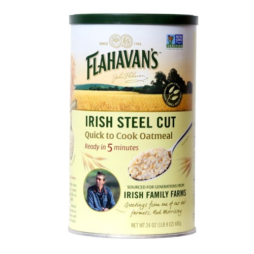 Flahavans Irish Steel Cut Oatmeal Quick to Cook 24 oz (680g)