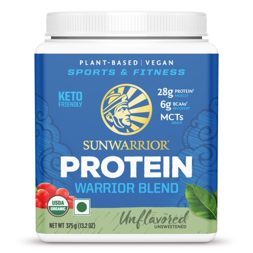 Sunwarrior Warrior Blend Protein (Plant Based) - Unflavoured 375 g